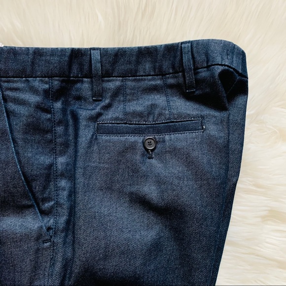 Prada Milano Logo Thin Denim Dress Pants - Picture 7 of 12